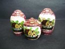 3 Piece Condiment Set - Pink Luster Ware