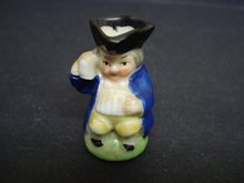 Antique Toby Jug - Miniature - Hand Decorated