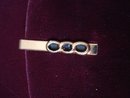 Deco Style Tie Clip Gold Tone