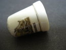 Vintage Porcelain Thimble Styracosaurus