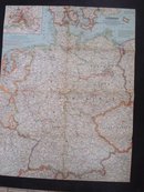 1959 Map of Germany Atlas Plate 35