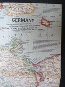 1959 Map of Germany Atlas Plate 35