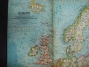 1962 Map of Europe Atlas Plate 30