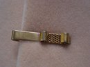 Vintage Tie Clip - Gold Tone - Deco Style