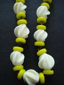 Antique Necklace - Art Glass - Choker Style