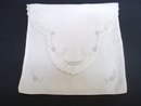 Antique Handkerchief Storage Bag - Embroidery