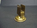 Antique Match Holder - Pedestal Brass Holder