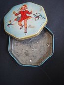 Antique Toffee Tin Box - A S Wilkin - England