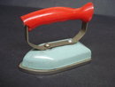 Antique toy iron - Bakelite handle
