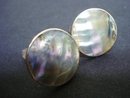 Sterling and Pearl Cuff Links