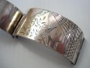 Victorian Cuff Bracelet - Bangle - Sterling