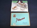 Players Cigarette Tin with Christmas Sleeve