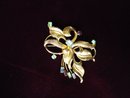 Antique Brooch - Bond Boyd Sterling - Gold Top
