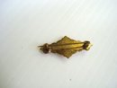 Victorian Barpin Brooch - Gold Top