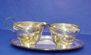 3 pc. Silver Creamer,Sugar&Tray
