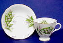 Tea Cup & Saucer Lily of the Valley