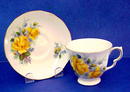 Queen Anne Teacup & Saucer
