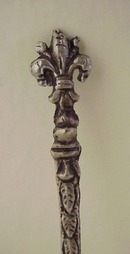 Figural Silver Tiny Fork FLEUR-DE-LISE