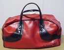 Lovely Vntg.ADIDAS Duffel Gym Bag Red/Blue