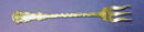 Elegant Art Nouveau Style Sterling PICKLE FORK