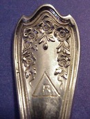 Victorian Sterling Silver BUTTER FORK