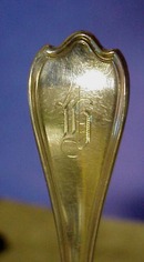 Victorian Sterling Silver BUTTER FORK