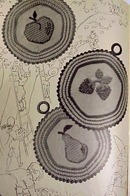 1947 STAR POTHOLDERS Crochet Book