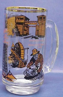 Edmonton OIL Capital of Canada Beer Glass