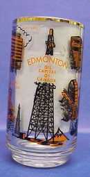 Edmonton OIL Capital of Canada Beer Glass