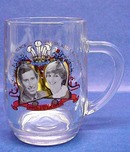 Royalty Glass Mug 1981 Charles&Diana