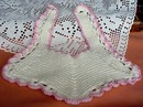 Hand Crocheted Crochey Child's BIB