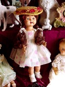 Victorian Designer DOLL HAT