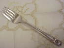 Art Deco Rogers Bros Desert Fork ETERNALLY YOURS