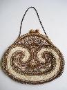 Antique Beaded Purse Bag-Art Nouveau-France