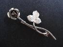 Elegant Sterling Brooch Silver Rose by Bond Boyd