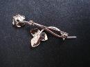 Elegant Sterling Brooch Silver Rose by Bond Boyd