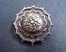 Victorian Sterling Brooch - Great Detail