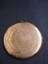 Victorian Large Locket - Round Rose Gold Top