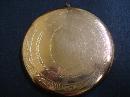Victorian Large Locket - Round Rose Gold Top