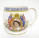 1953 Royalty Mug Queen Elizabeth ll Crowned