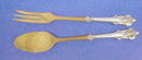 Sterling & Wood Salad Servers
