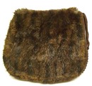 Elegant Antique Brown MUFF