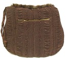 Elegant Antique Brown MUFF