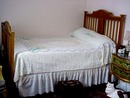 VELVETY FLORAL CHENILLE BEDSPREAD