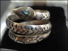 Sterling Serpent Ring