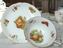 Hammersley China Cup & Saucer FRUITS