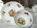 Hammersley China Cup & Saucer FRUITS