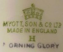 Myott & Son Plate