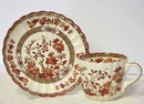 Copeland-Spode Teacup & Saucer Brown Transfer