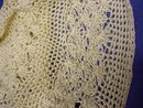Antique Crocheted Silky Baby Hat